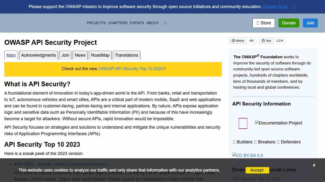 OWASP API Security Project OWASP Foundation